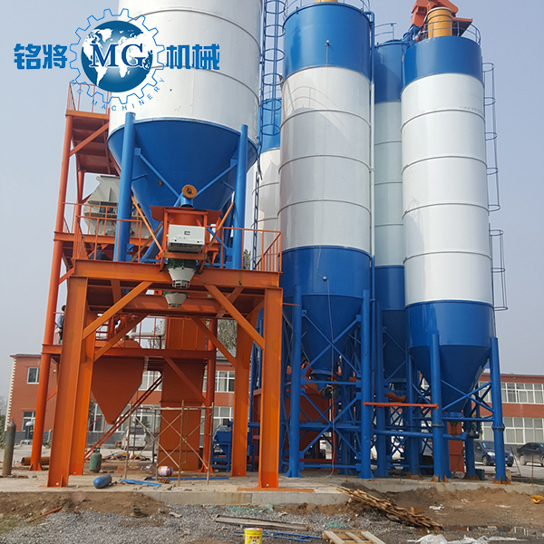 石膏砂漿生產線干粉砂漿設備安裝！