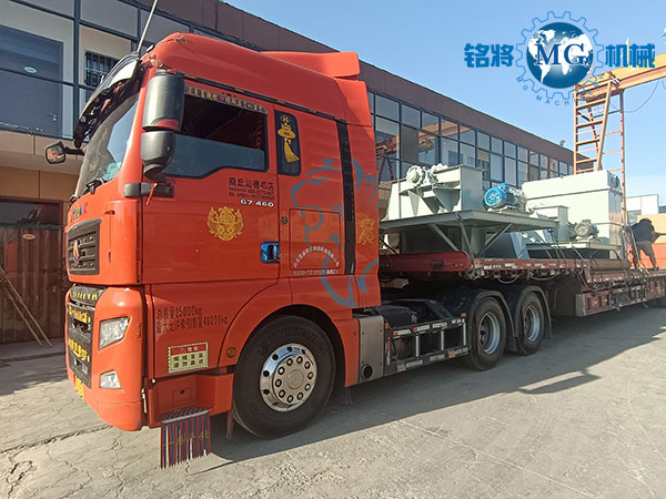 烈日炎炎出貨忙，廣東佛山干粉砂漿生產線再走一車！